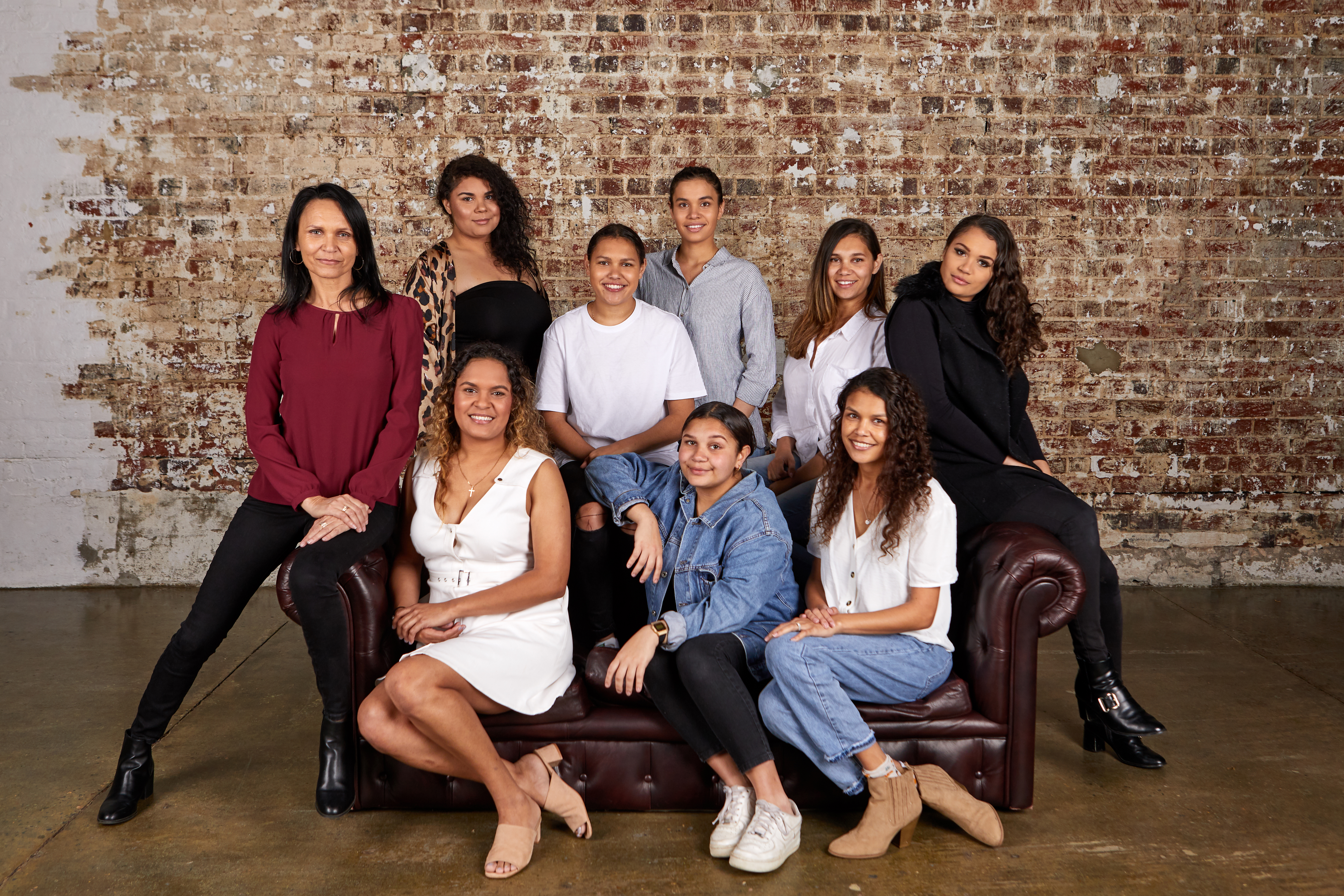 Perth, Western Australia: Metamorflix, My Family Rules, family photo shoot. (Photo by: Sabine Albers)Styling: Kylie CliffordHair & Make up: Astrid Hansen, Tess Rowe, Kate Farmer