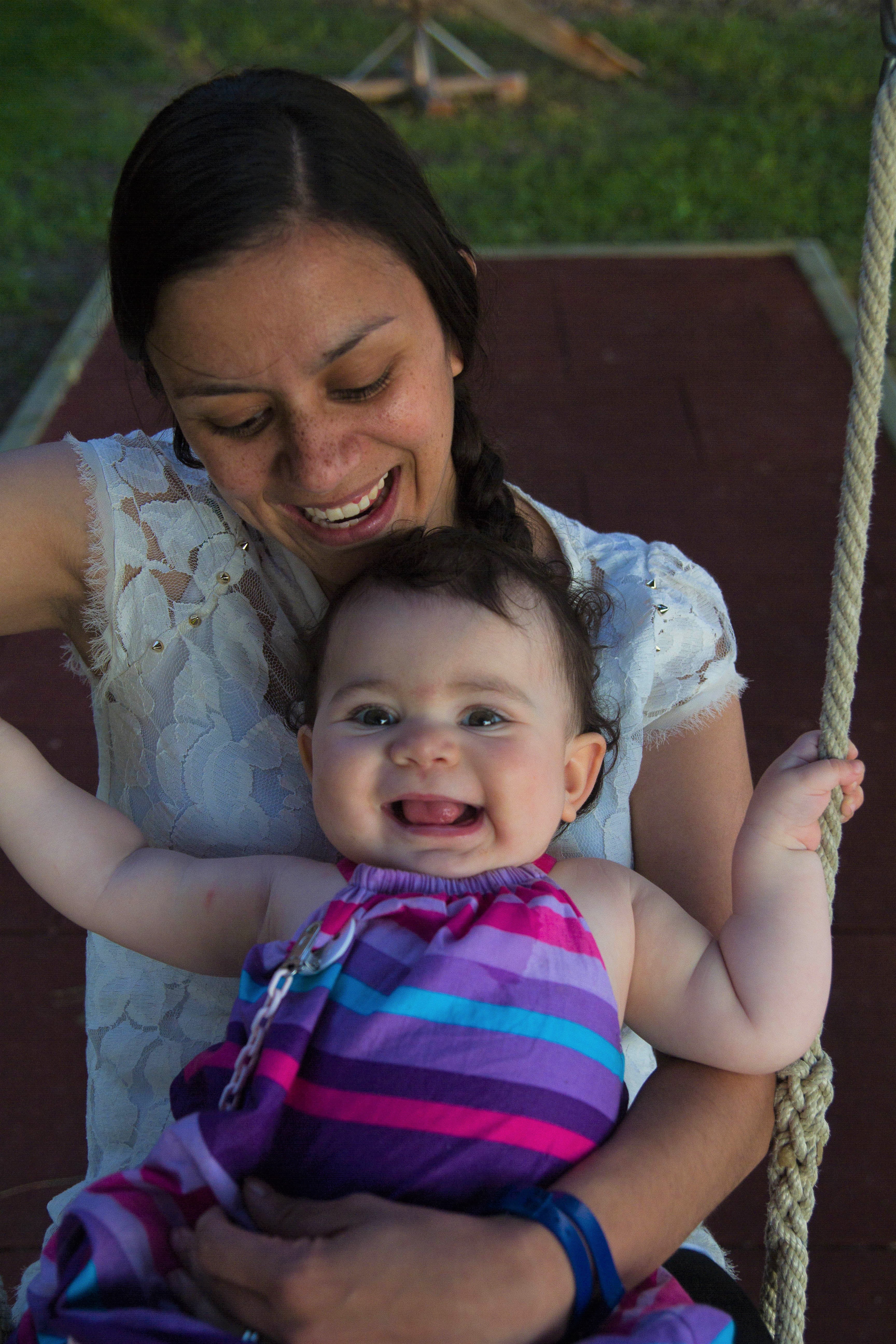 Kirsten Gray with daughter Chloe.