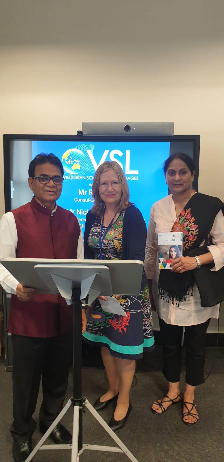 Consul General of India Mr Raj Kumar at VSL