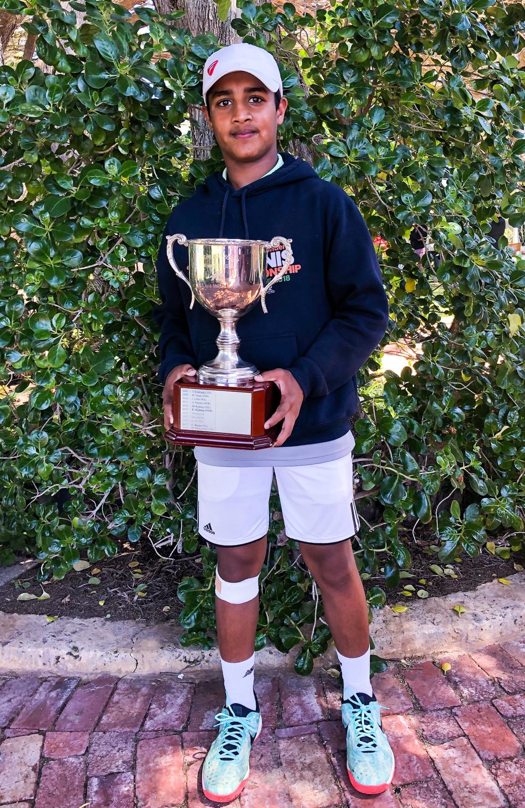 Gautham Santhosh wins national 12s grasscourt championship