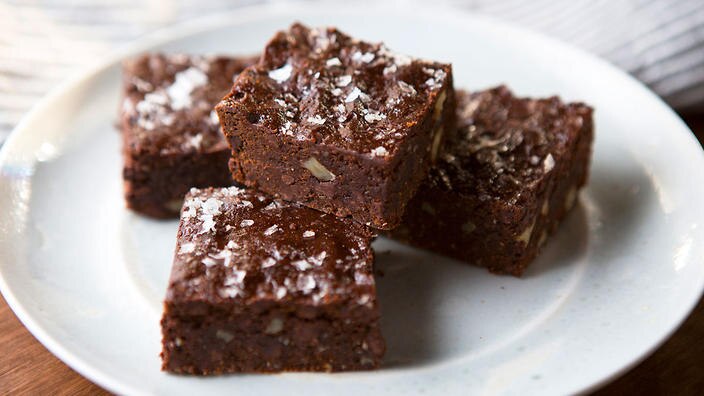 Almond butter brownies (Food Network / Tia Mowry at Home)