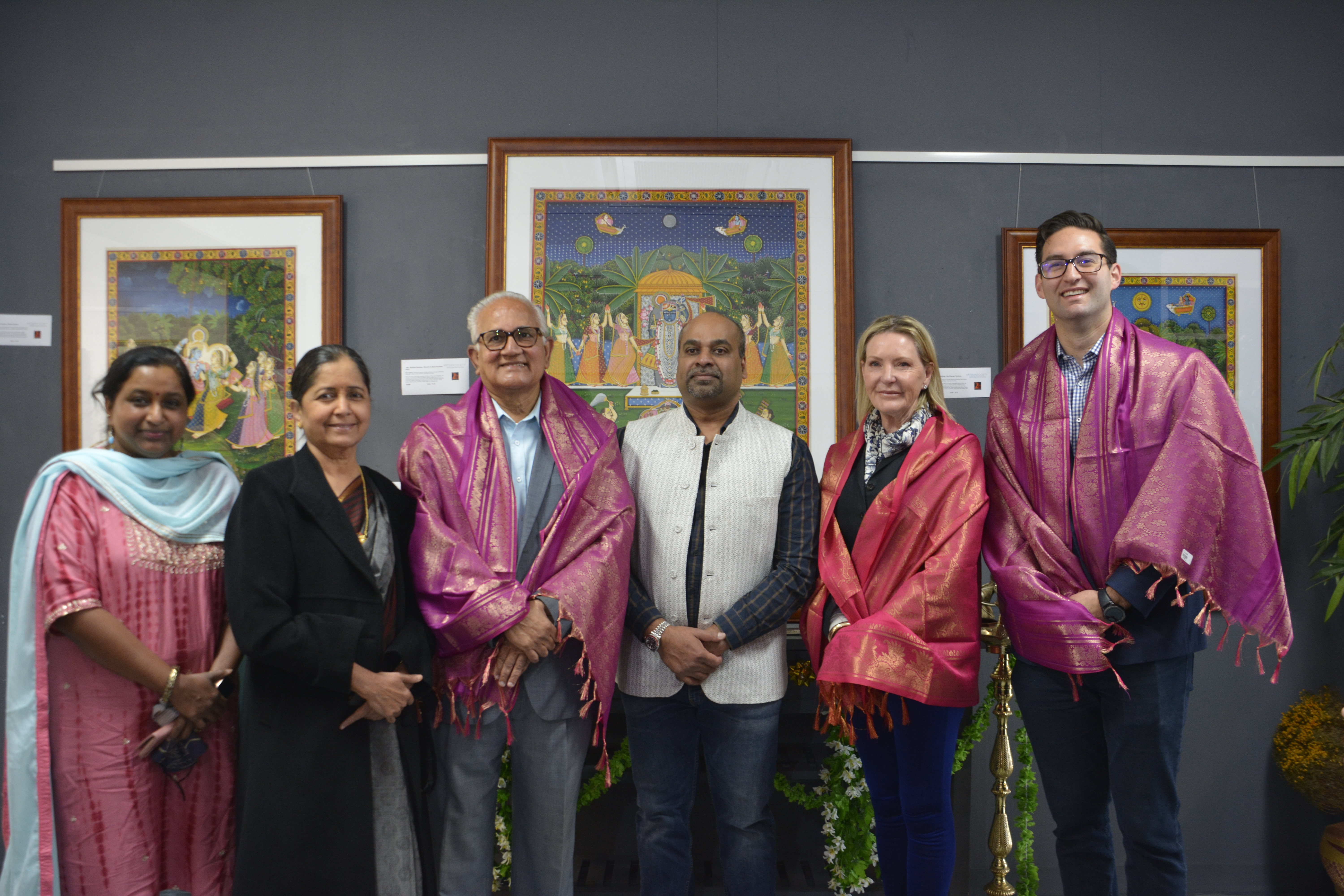 Exhibition opening