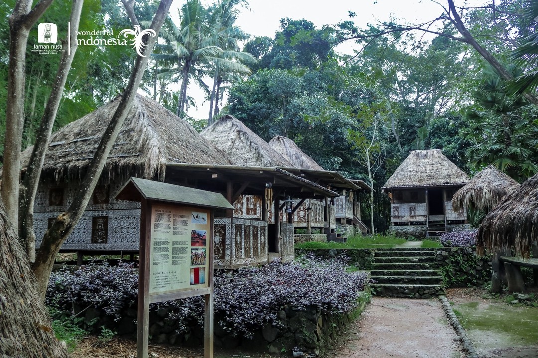 Traditional housing of Bajawa people NTT