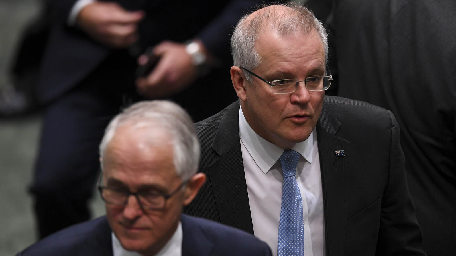 Scott Morrison, right.