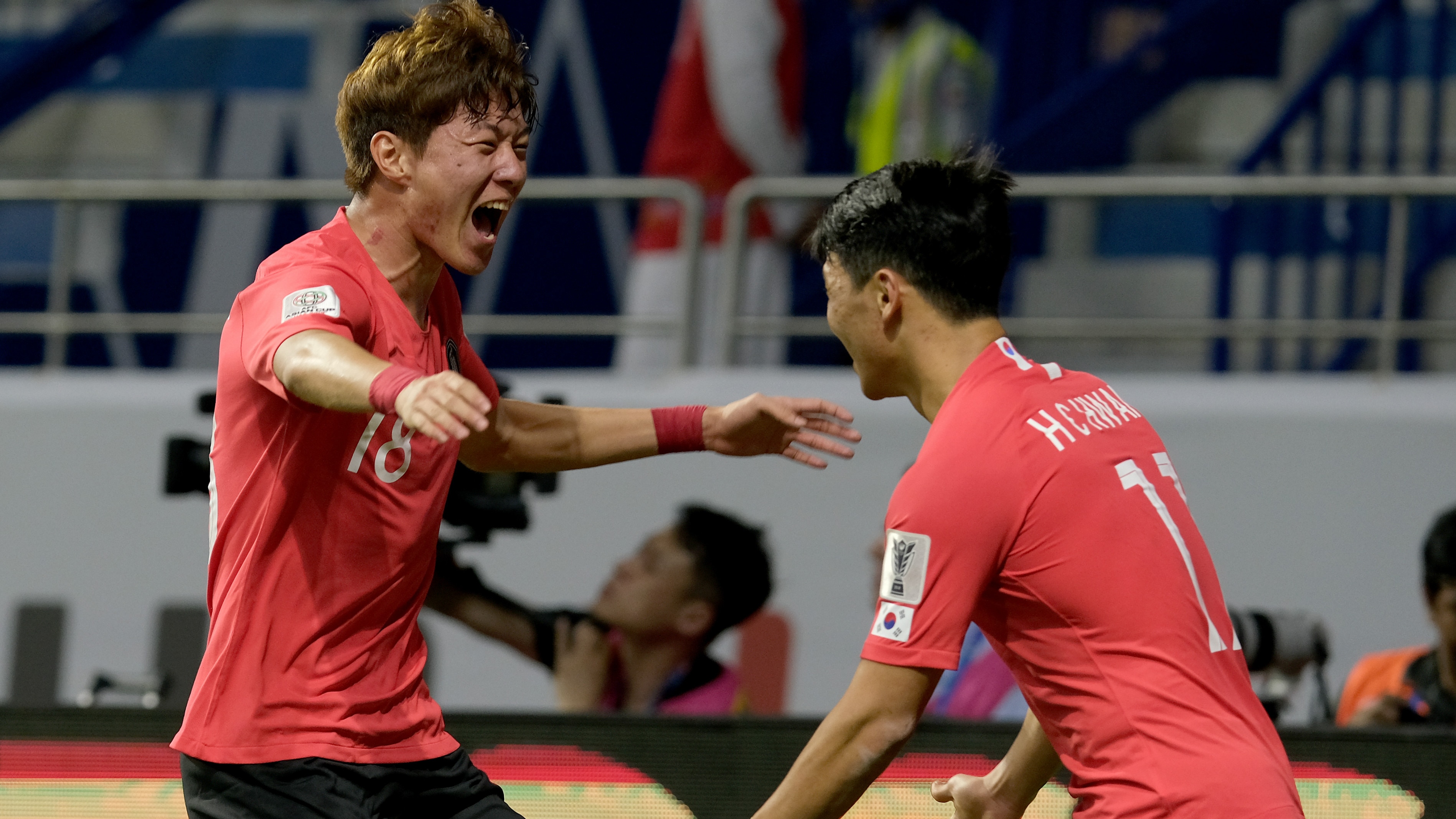 Hwang Ui-jo Korea Republic Sven-Goran Eriksson Philippines AFC Asian Cup