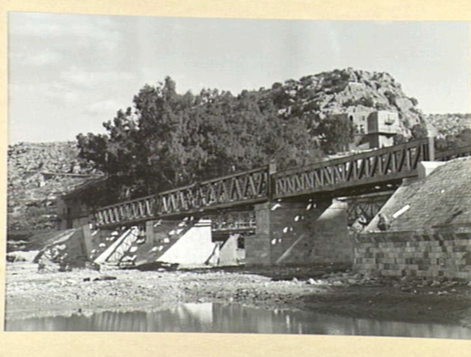 The bridge over Dog River.