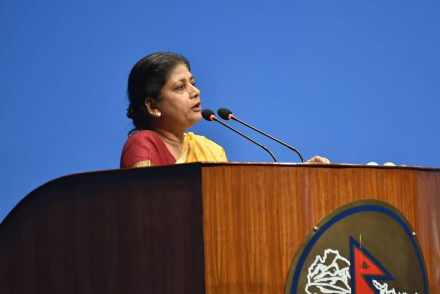 Former MP Sarita Giri was suspended from her party