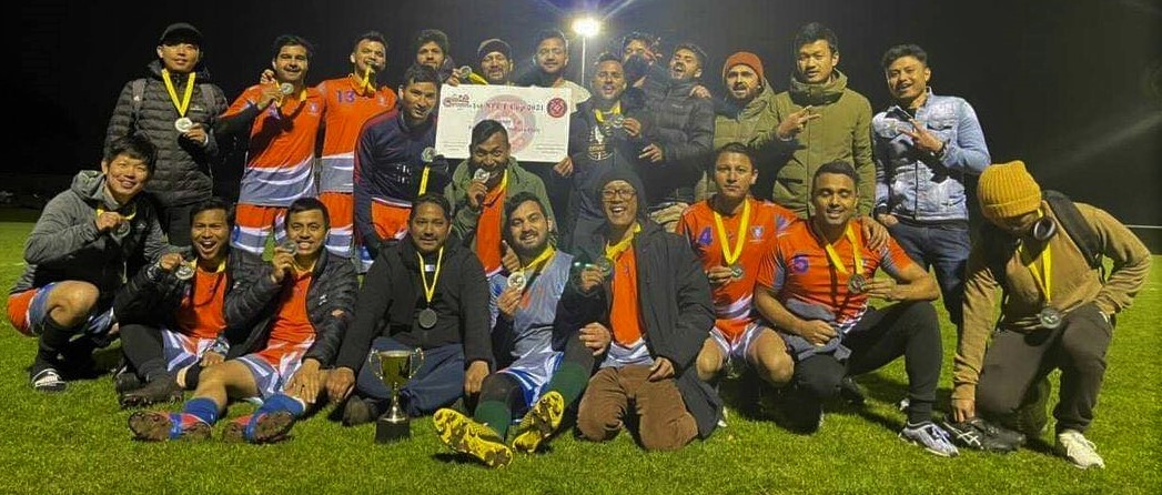 Marpha FC from Tasmania were the runners up of NFCT Cup 2021 in Hobart