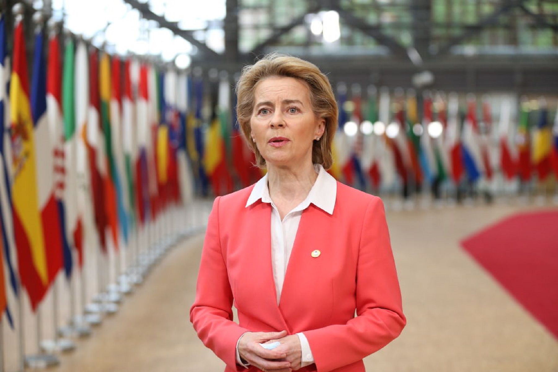 EU Leaders Meet In Brussels For COVID-19 Crisis Talks