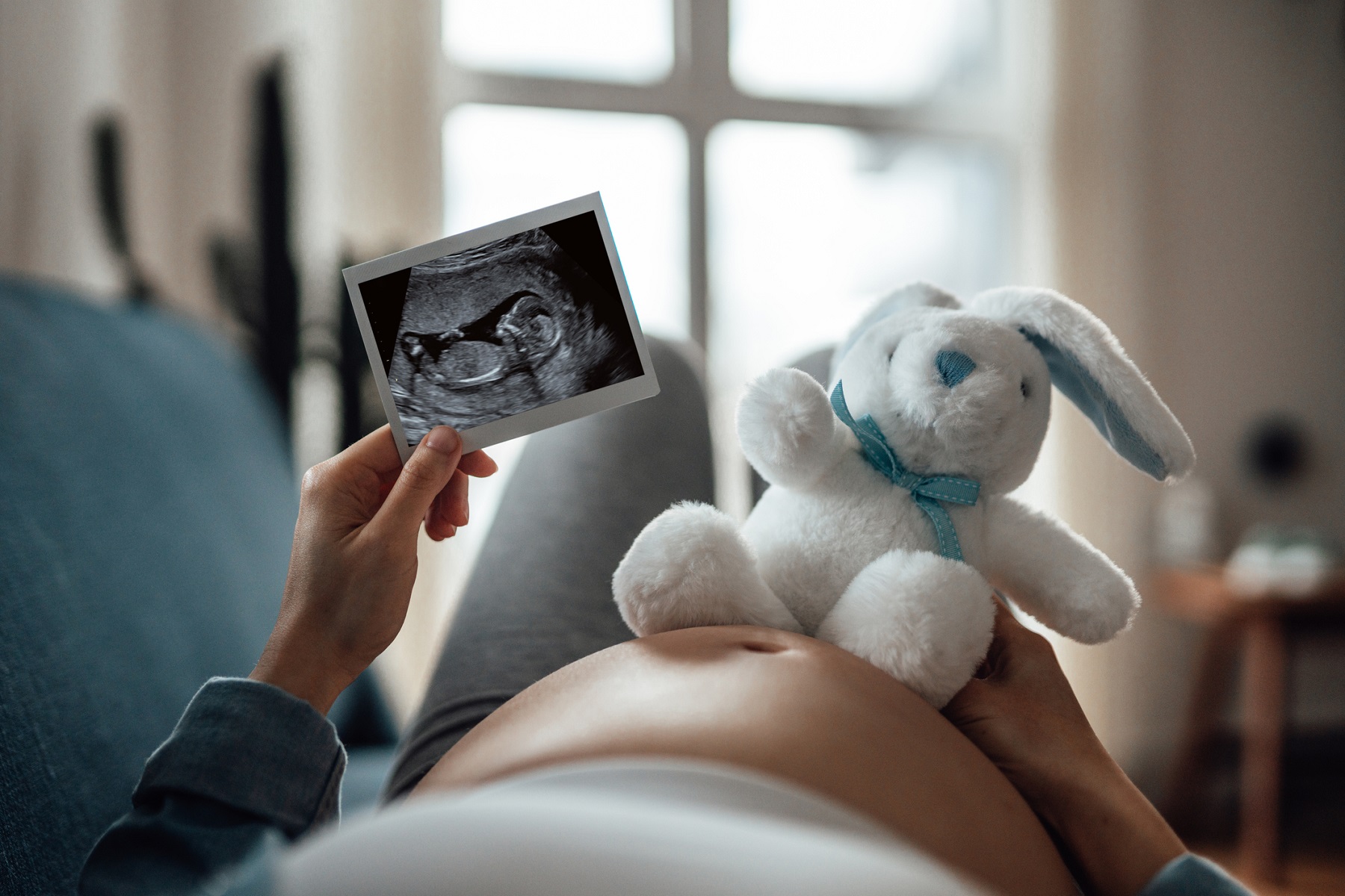 Pregnant Woman Expecting A New Life