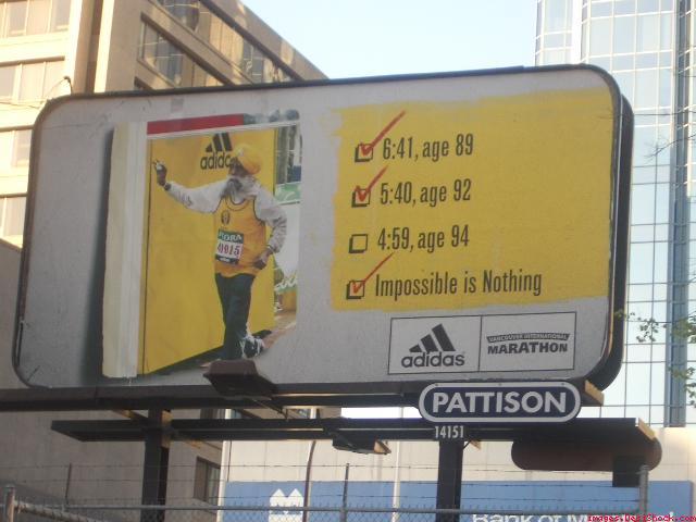 Poster boy Fauja Singh, when he replaced David Beckham as the face of Adidas