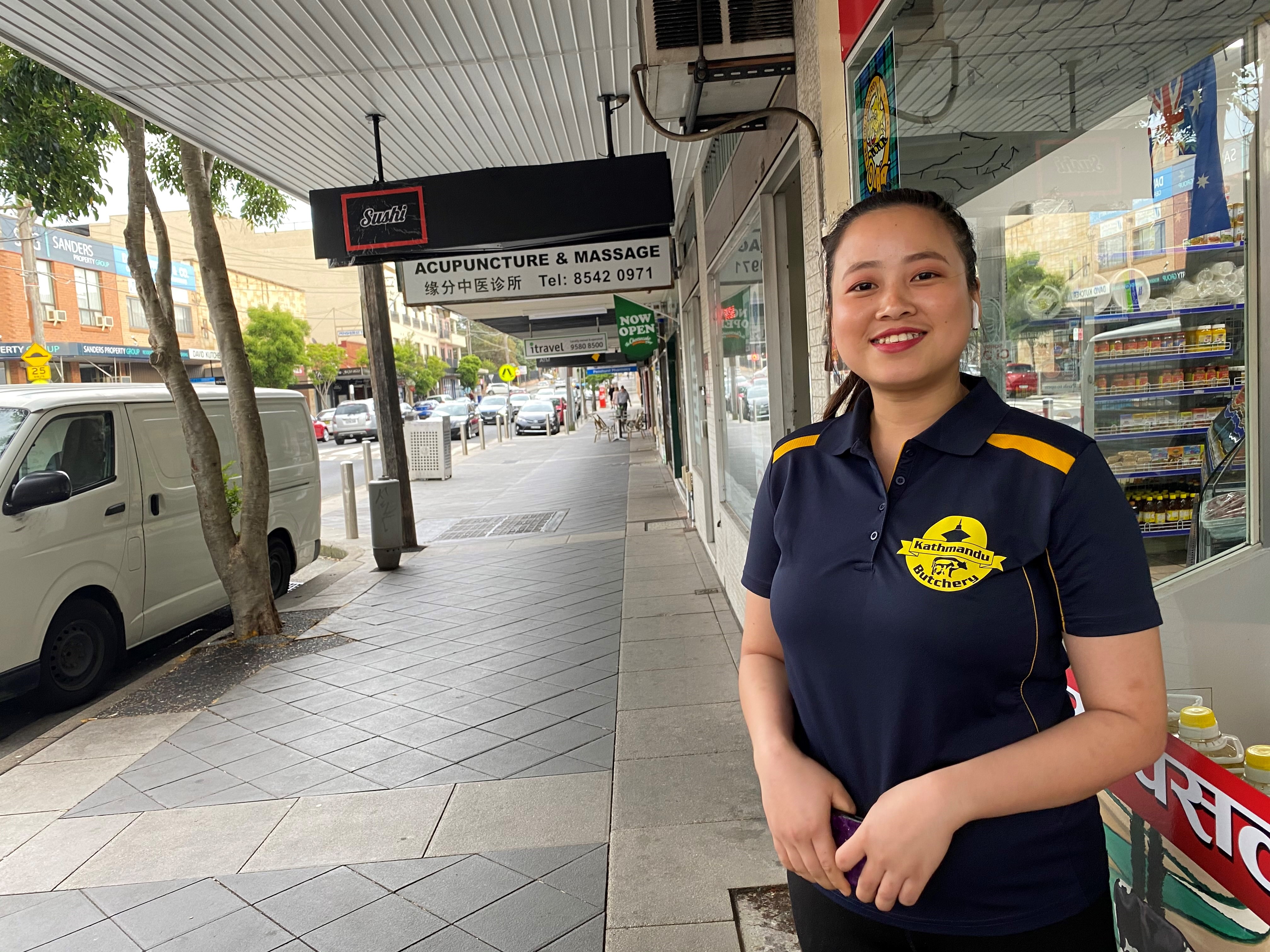 soniya rai works at kathmandu buthchery in penshurst