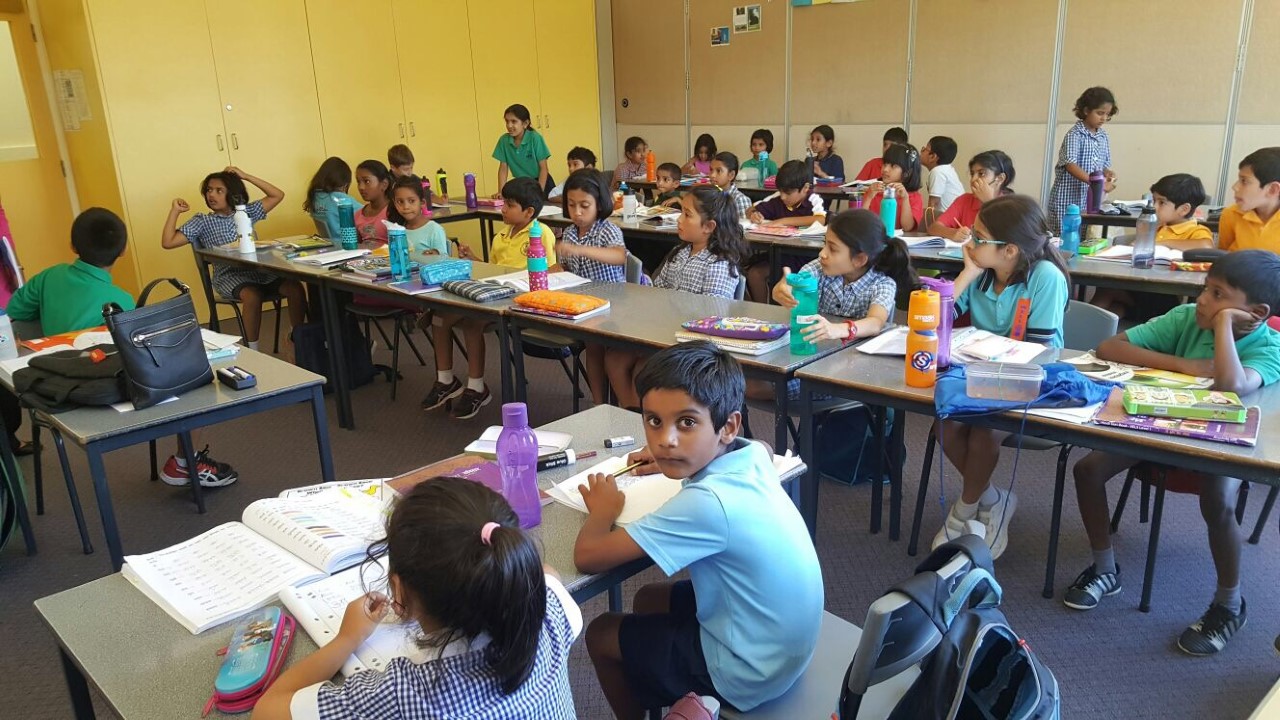 Hindi Class at one of VSL school
