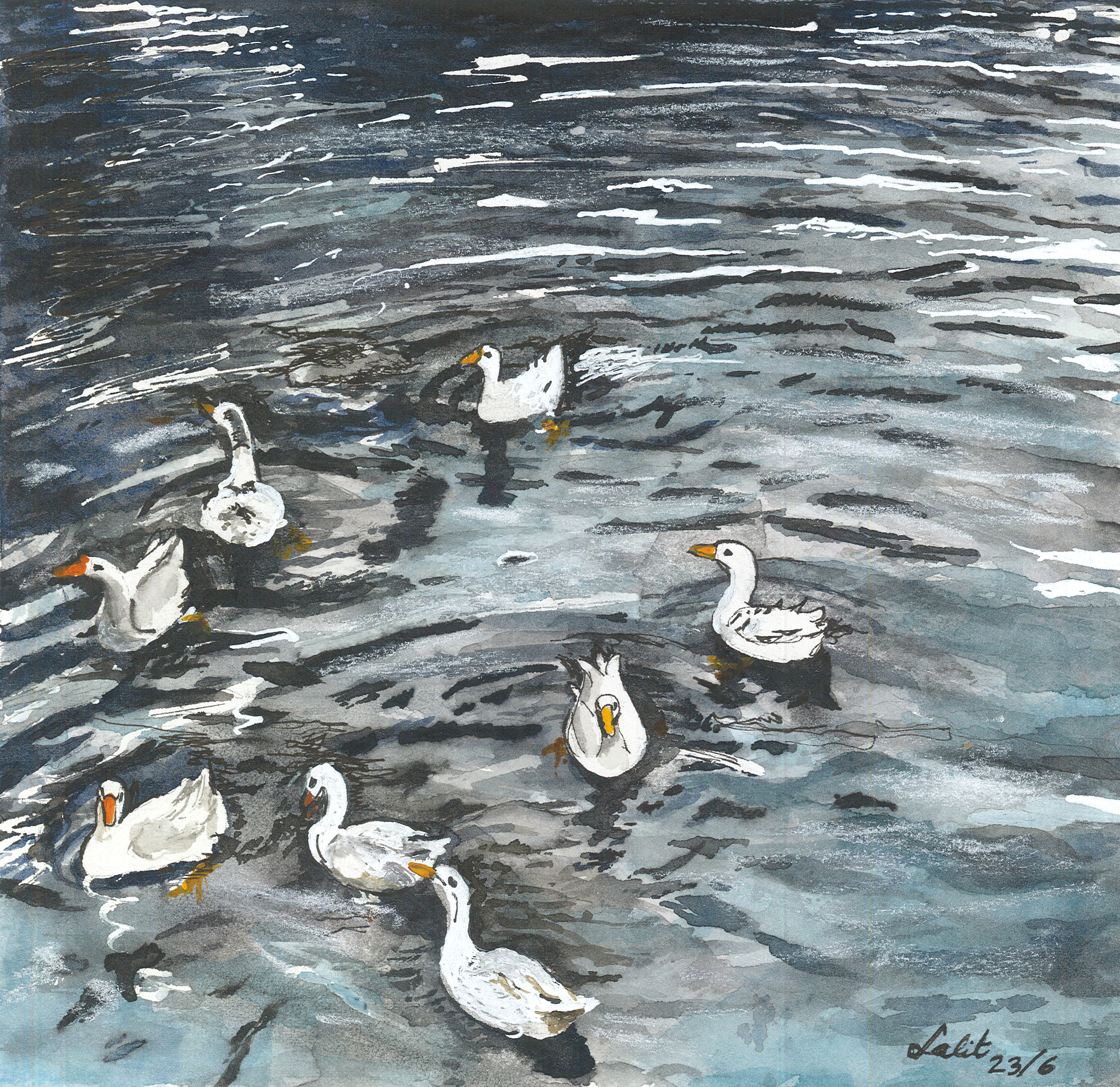 Painting by Lalit Mittal