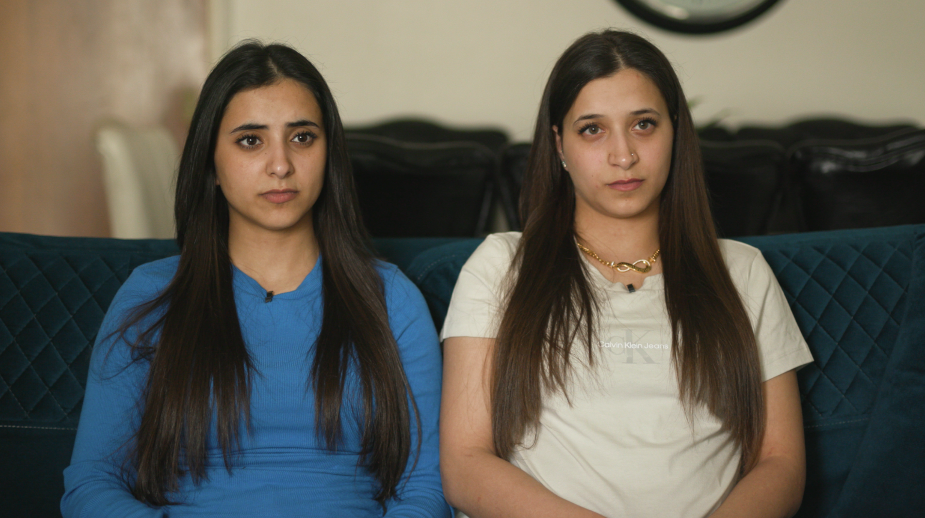 Two women.